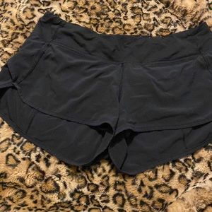Black lululemon speed up 2.5”